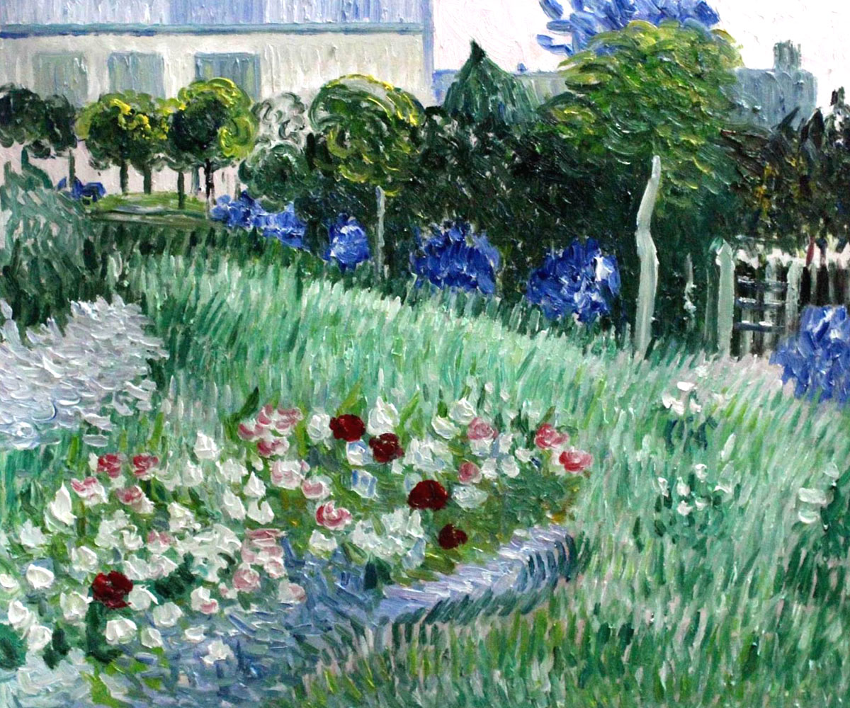 The Garden of Daubigny - Van Gogh Painting On Canvas